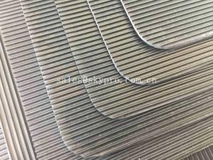 China Insertion Rubber Table Fine Strip Anti - Static Rubber Sheet Floor Mat Good Flexible Elastomeric on sale