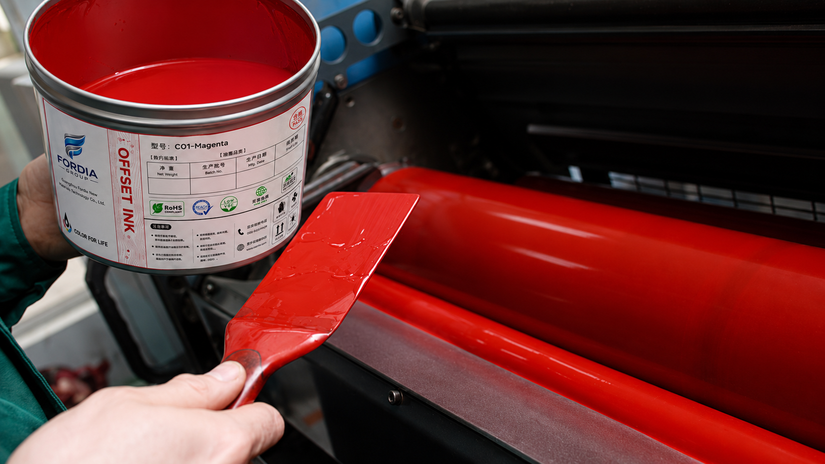Heatset Book Newspaper Web Offset Printing Ink Solvent Based