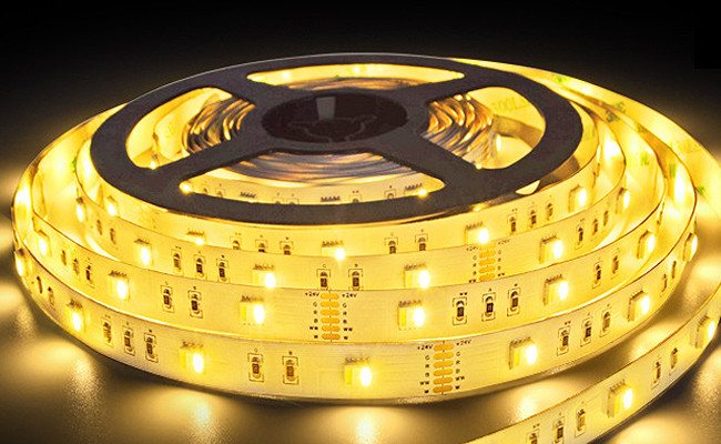 Low Voltage 5050 LED Flexible Strip Light RGB WW Linear Engineering Light Strip