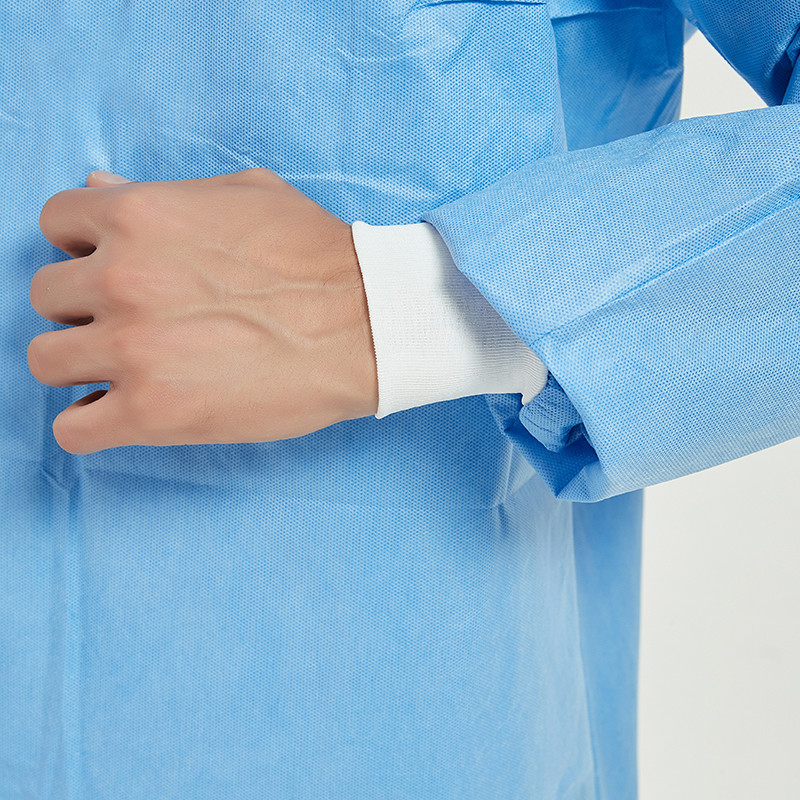 S-5XL Plus Size Disposable Isolation Gowns In Stock EN14126 standard