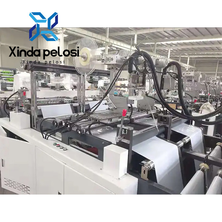 High Performance Plastic Courier Bag Making Machine 4.5kw Power
