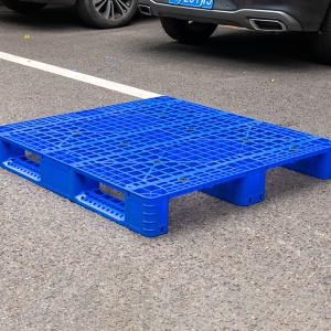 Quality Heavy Duty Grid Pattern Surface Flat Single Face Plastic Pallet for sale