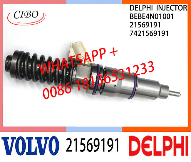 Fuel engine Diesel Injector 21569191 BEBE4N01001 7421569191 E3.26 for VOL MD11 EURO 5 HIGH POWER