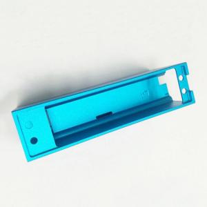 Quality OEM Aluminum 6061 T6 Machined Metal Parts CNC Milling Enclosure With Blue Anodized for sale