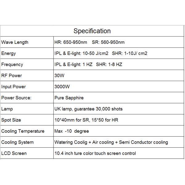 Ipl shr / ipl shr machine / ipl shr laser