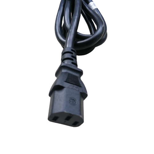 1.8m 2pin PVC Black American Plug Cable AC Power Extension Cord for Home Appliance Socket