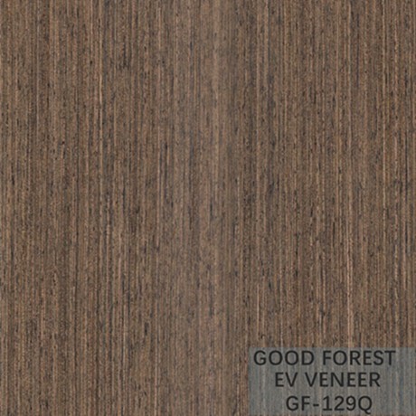 Engineered Wenge Veneer Sheets Recomposed Dark Wood Veneer Sheets