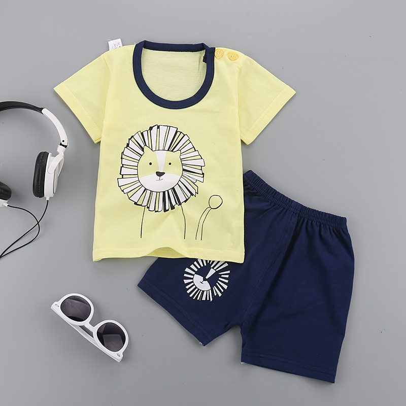 2019 Spring Newborn Baby Boy Outfits / Baby Boy Casual Wear With Pattern