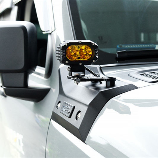 Modified PC ABS 8 2 UV V-0 A-Pillar Light Mounting Brackets for WEY TANK 300 Off-Road