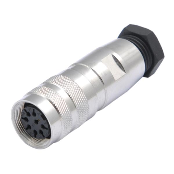5g networks AISG standard IP67 IP68 Famale Male 5 pin shielded socket M16 cirucular cable connector