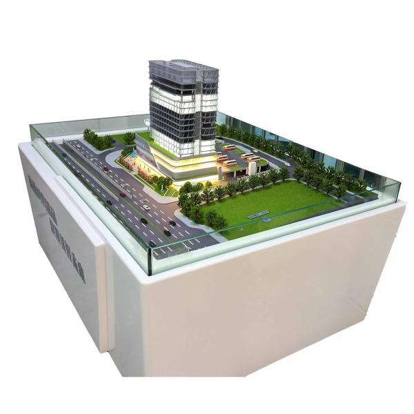 Contemporary Office Building Scale Model 1:100 Landscape Design Model