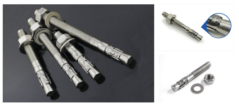 Countersunk Wedge Expansion Anchor Bolt Galvanized Quick Bolt Anchors