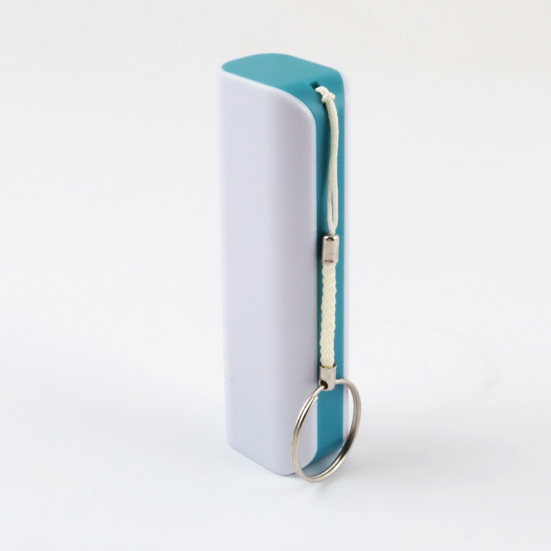 Plastic 2600MAH Battery Portable Power Bank With Key Chain Gift