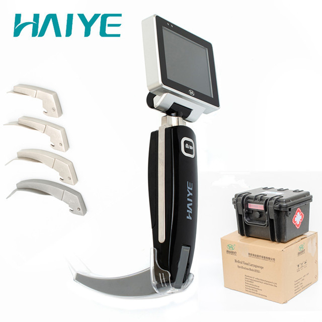 Surgery instrument USB 32GB medical monitor Disposable blade adult and pediatric video laryngoscope