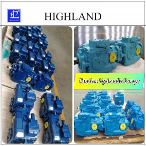 China Tandem Hydraulic Pumps With Swash Plate Design For Industrial Uses on sale