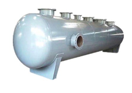 Silver Oil Fired Boiler Steam Drum SGS Certification Excellent Performance