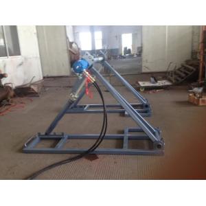 1000 KN Torque Integrated Cable Reel Stand Colored With Disc Tension Brake