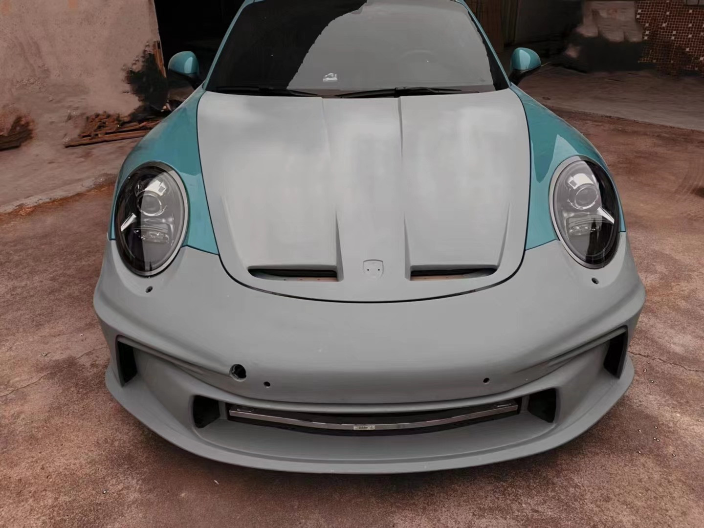 For Porsche 911 991.1 991.2 Body Kit 991.1 991.2 Upgrade 992GT3 Style Front Bumper Cover 991.1 991.2 Body Kit