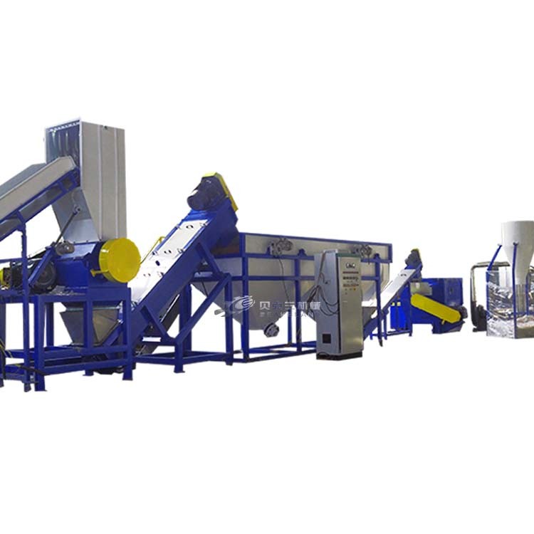 Soft Material Plastic Recycling Equipment Crushing Washing Drying