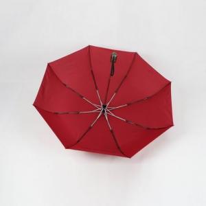 Quality 21 inch red auto open close umbrella with logo printing for promotion for sale