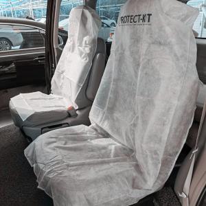 Quality Disposable PP Nonwoven Plane Seat Cover Customized Logo for sale