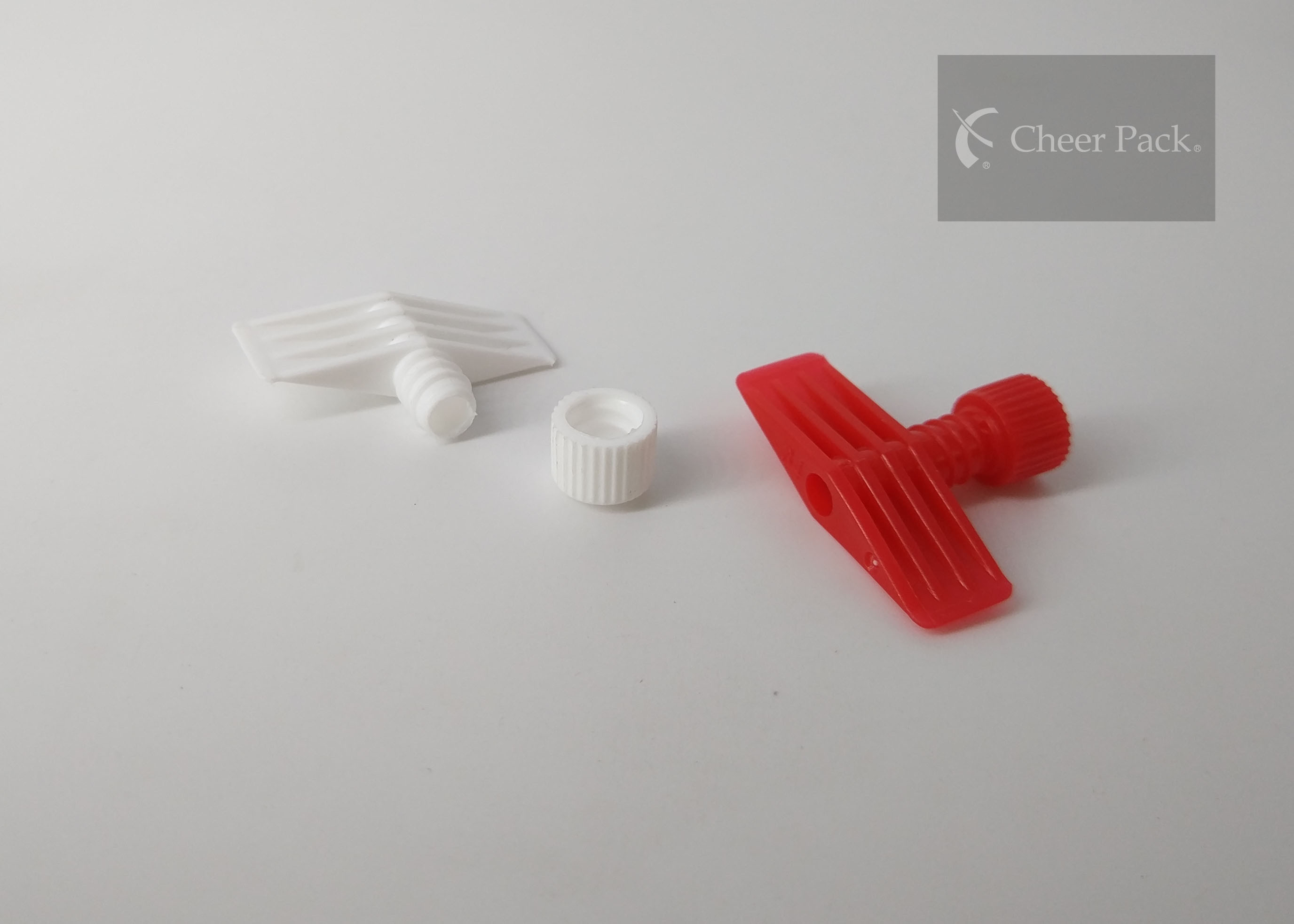 4 mm Diameter Pour Spout Caps For Small Capacity Facial Mask Bag