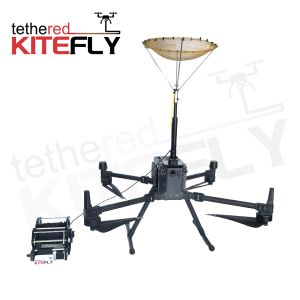Tethered Drone Wind Turbine Lightning Protection Resistance Detection Device