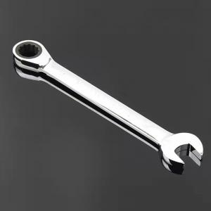 China Chromium-vanadium steel double end quick ratchet wrench 6-55mm, 302 straight shank, full length, 200g on sale