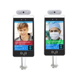 Quality 500cd/M2 LCD Panel Barrier Fever Body Thermometer for sale