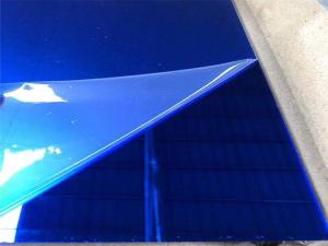 Quality Blue Plexiglass Mirror Sheets 4x6 Foot Acrylic Panel Adhesive for sale