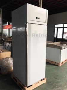 China Europe Standard Stainless Steel Upright Refrigerator R404a Refrigerant Lower Noise on sale