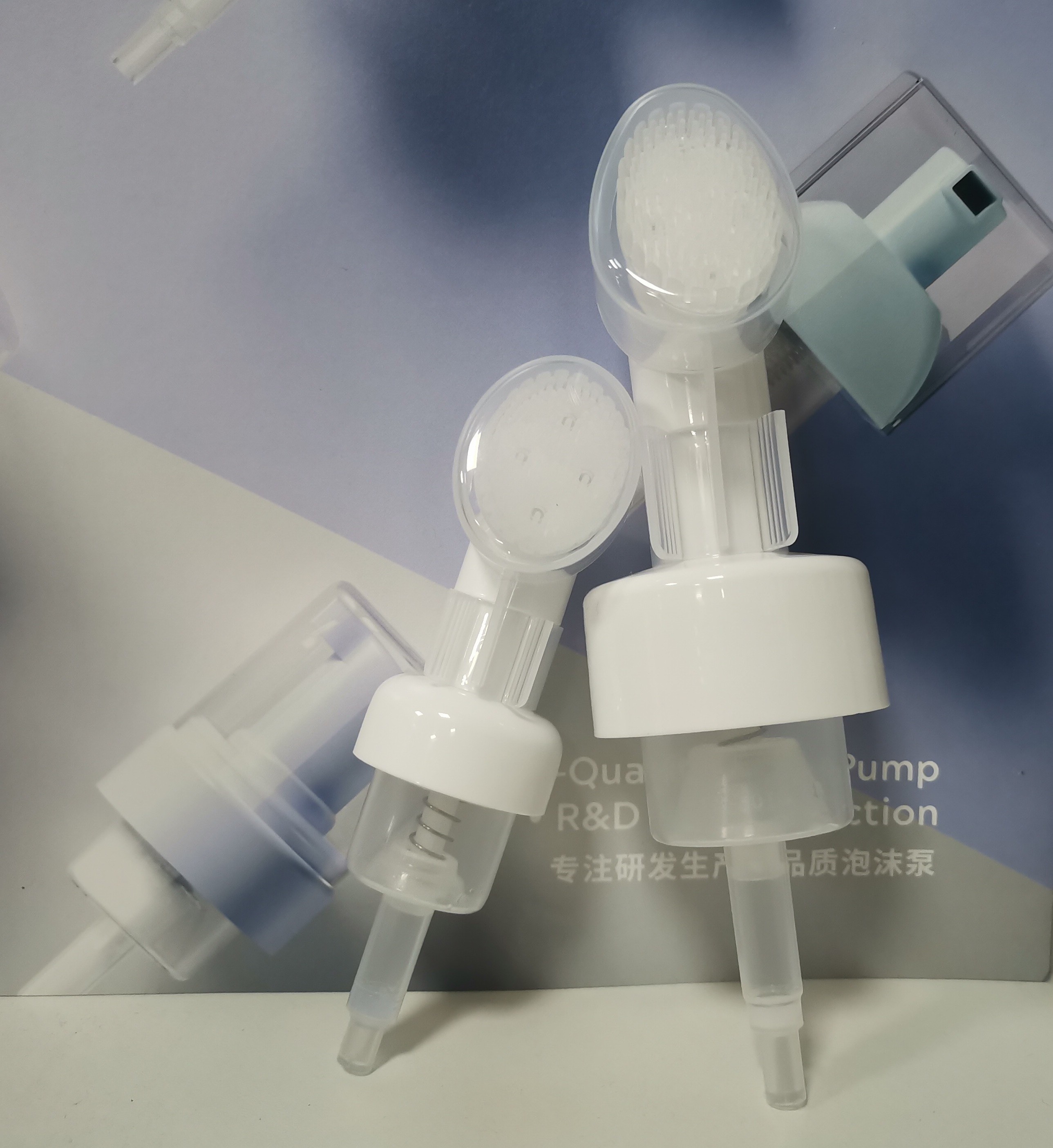 Steady Structure Bottle Foam Dispenser With Convenient Foam Pump