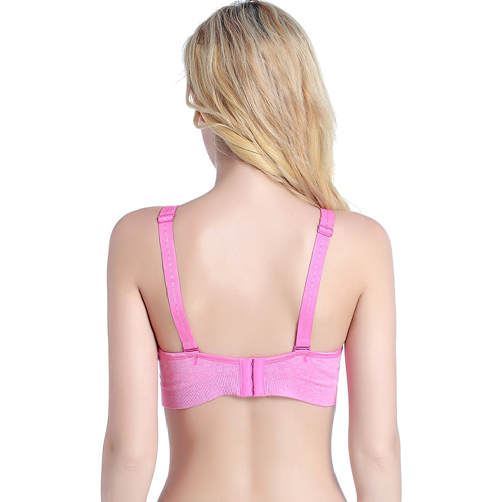 Women's Breathable Nursing Bra for Breastfeeding Knitted and Supportive HEXIN