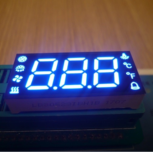 0.5 " Triple Digit Seven Segment Led Display Low Power Consumption For Refrigerator Control