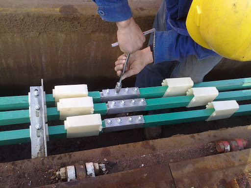 Customized Overhead Crane Electrical Bus Bars Slide Conductor 50-120A Rated Current