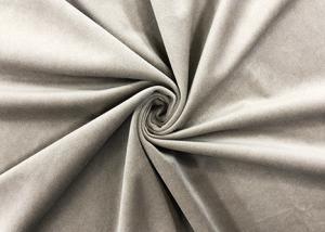 Quality 260GSM Soft Recycled Micro Polyester Fabric / Khaki 100 Polyester Material for sale