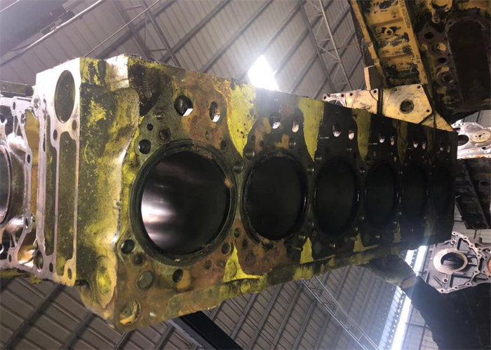 6D140-1 Diesel Used Engine Blocks For Exvavator PC650 Water Cooling
