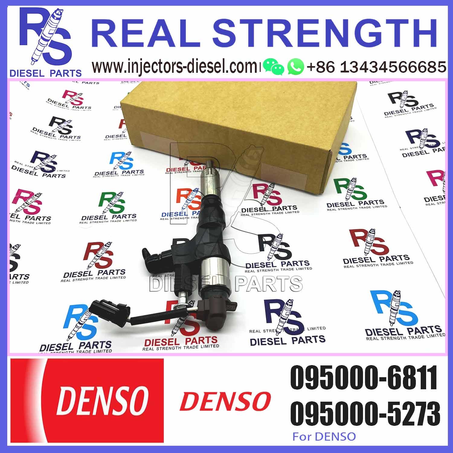 diesel common rail injector 095000-6602 095000-6753 095000-6811 for H-INO J08C J08E 500 Series 23670-E0040 23670-E0030