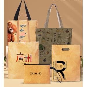 Recycle Untearable Durable Waterproof Eco-Friendly Punched Tote Tyvek Dupont
