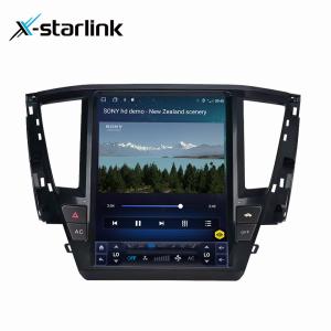 China Mitsubishi Pajero Capacitive Screen Car Stereo Radio With GPS Navigation on sale