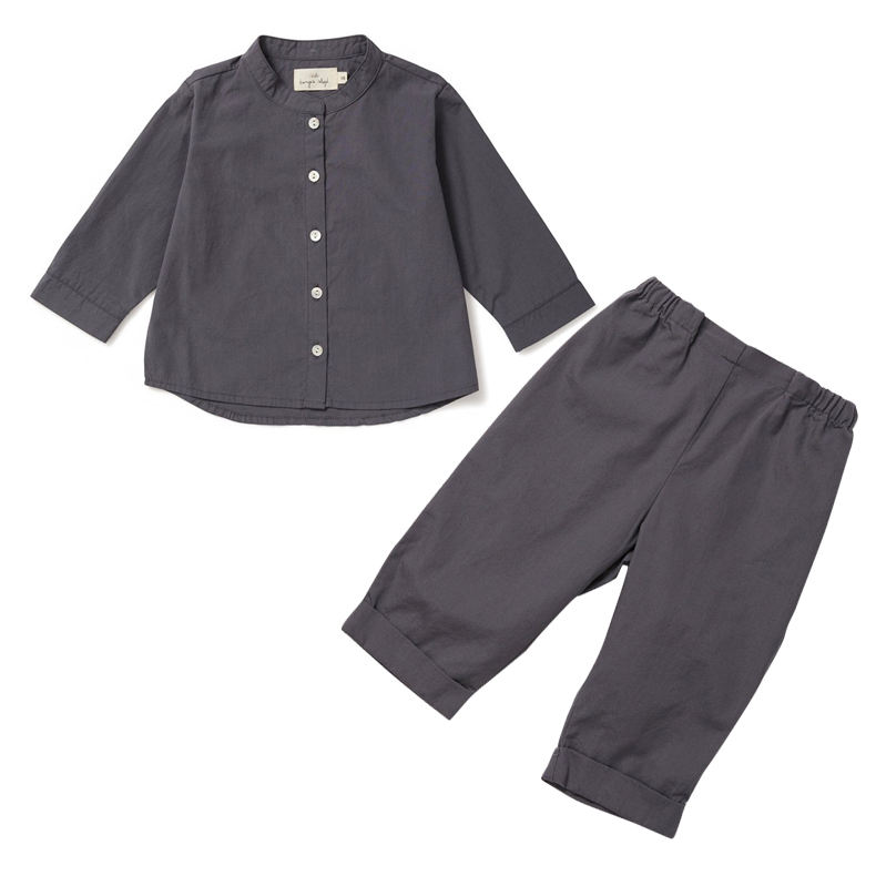 Children'S Outfit Sets Cotton Kids Striped Sets Children'S Casual Printing Sets