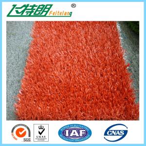 Quality Decorative Artificial Lawn Grass Landscaping / Plastic Grass Carpet 9000 Dtex for sale