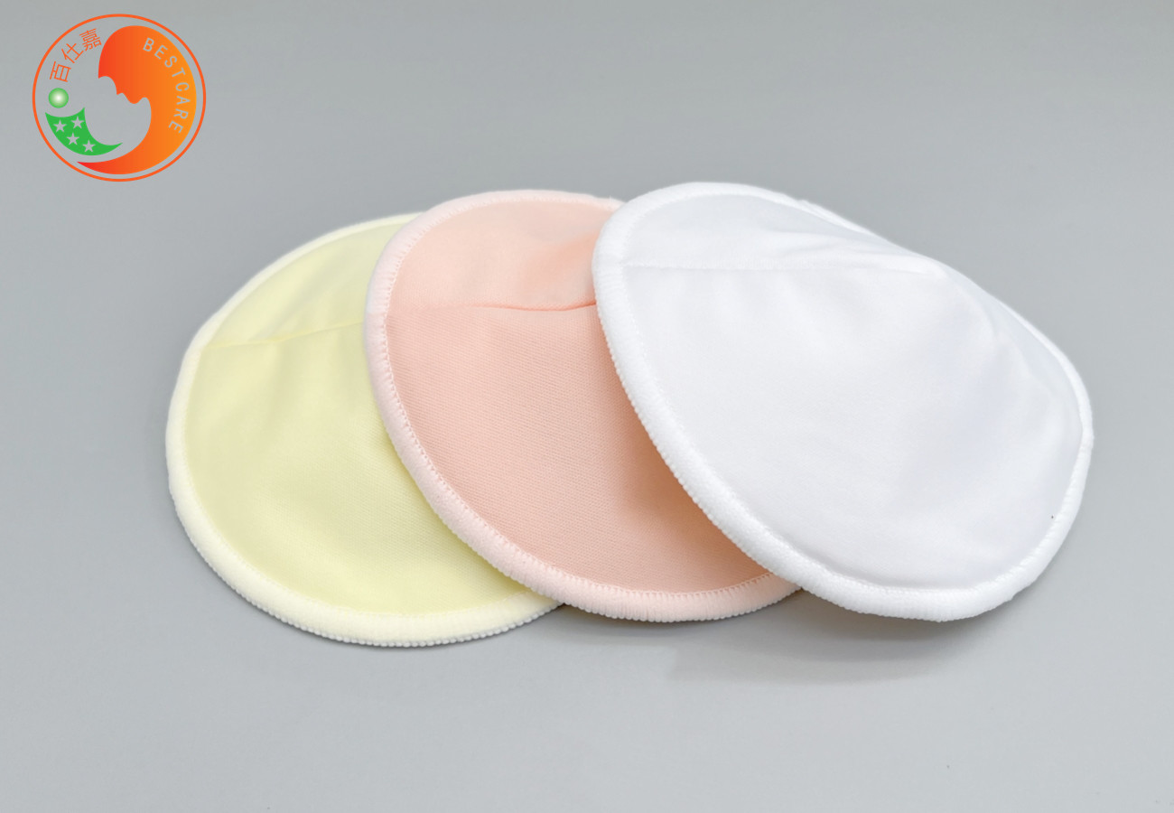Leakproof Reusable Nipple Pads Milk Spot Spill Pregnant Lactation Soft 3D Contoured OEM
