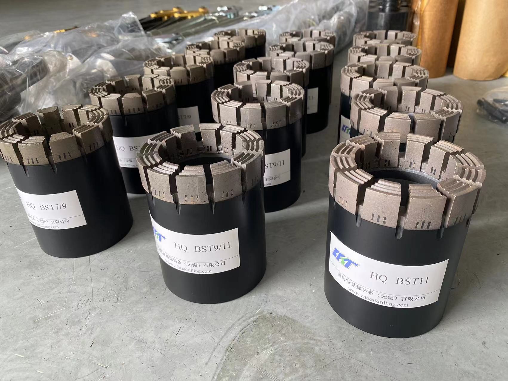 Superior Wear Resistance Drill Bit Diamond Core High Core Recovery Rate