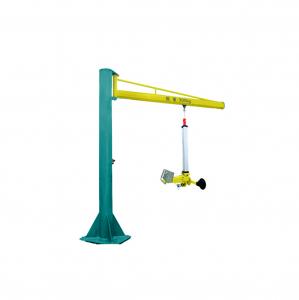 Quality Automated Mini Jib Crane For Unloading Insulating Glass Glass Vacuum Lifter for sale
