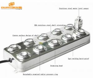 Quality 48V Ultrasonic Cleaning Transducer , 230W Ultrasonic Atomizing Transducer 253*91*70 mm for sale
