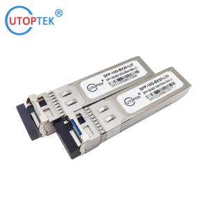 SFP+ BiDi WDM 10GbE 20km Universal Optical Transceiver Tx1270/Rx1330nm single