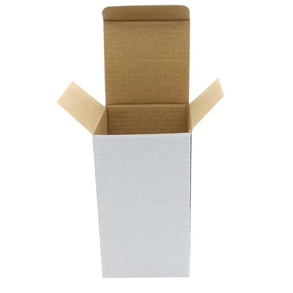 Long Rectangular Shipping Cardboard Box Packaging , Corrugated Lock Bottom Box