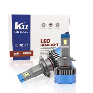 Quality H4 H7 H11 LED Car Headlight Bulbs 3570 Csp 9006 BH4 H8 Led Fog Lamp For Motorcycle for sale