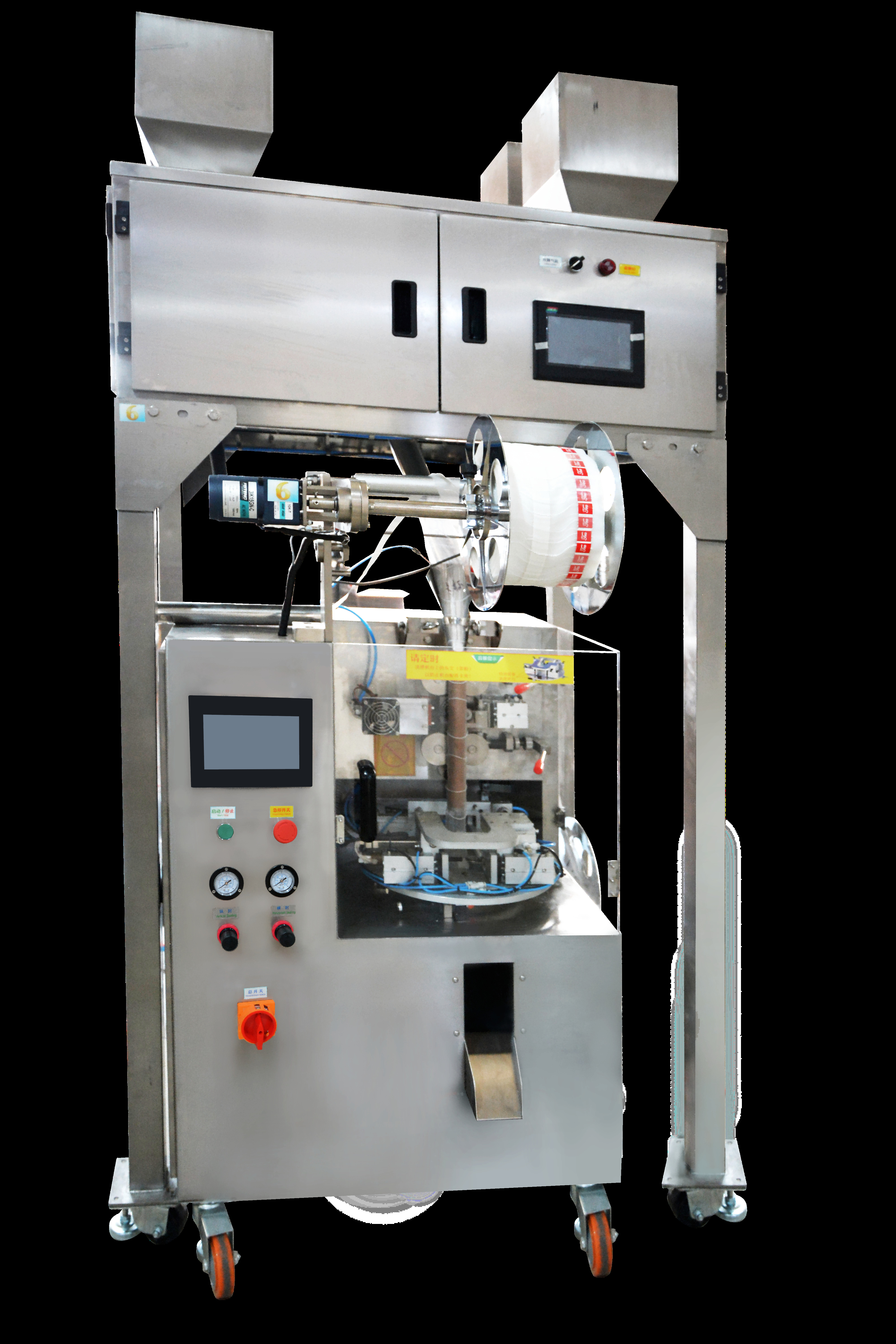 LC-NT-6 Dried Fruit TeaBag Packaging Machine 1-8g Triangle Tea Bag Packing Machine